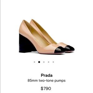 Prada pumps